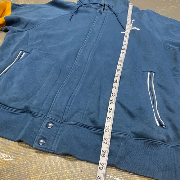 Air Jordan Laney Zip Button Up Hooded Jacket 689020-442 XL Nike Jumpman - Picture 7 of 12